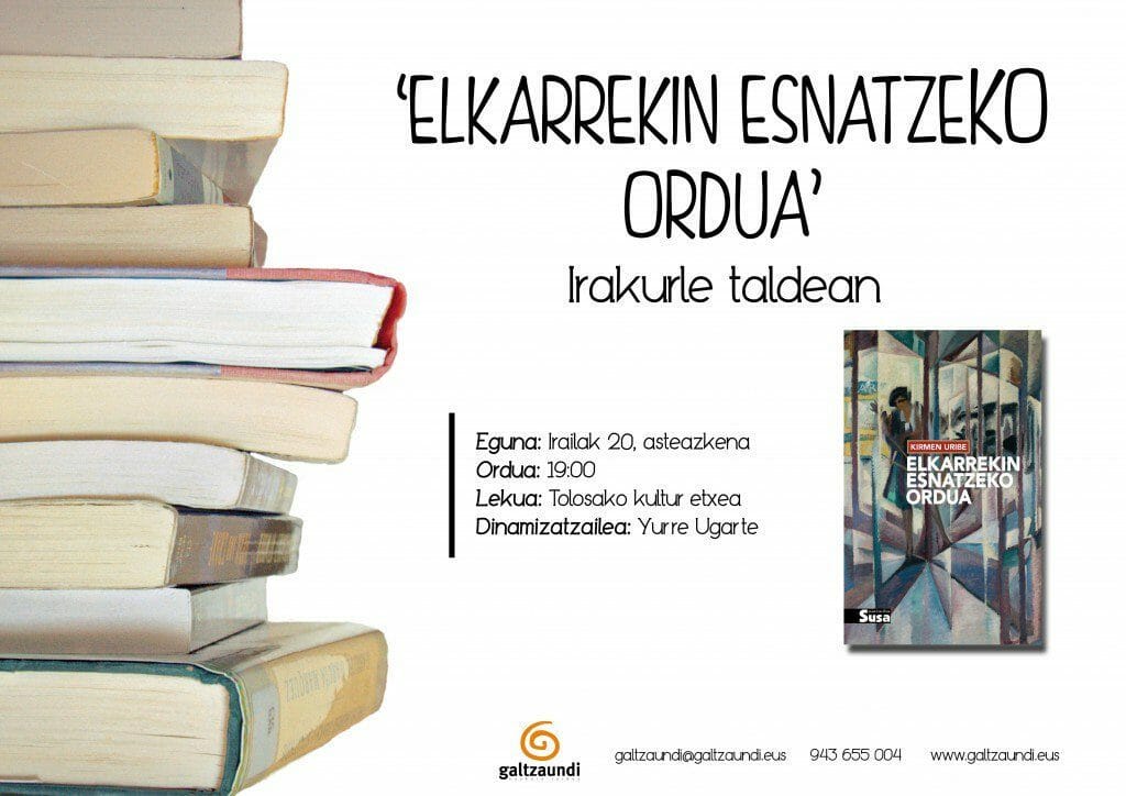 Oporretarako irakurgaia: 'Elkarrekin esnatzeko ordua' 13