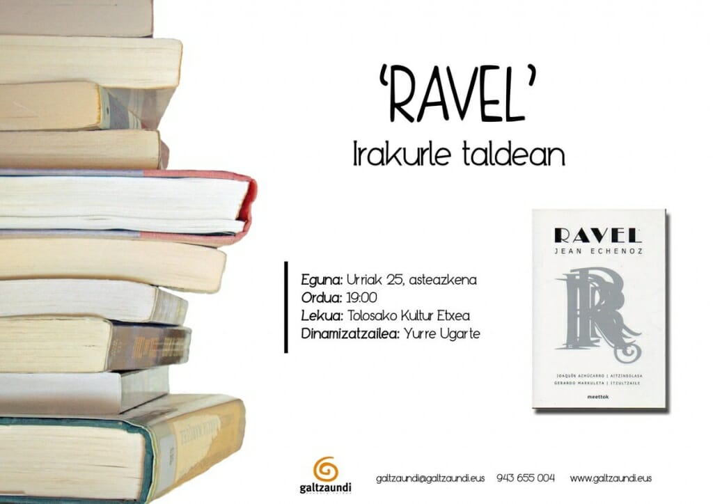 URRIRAKO, ECHENOZ-EN ‘RAVEL’ 11