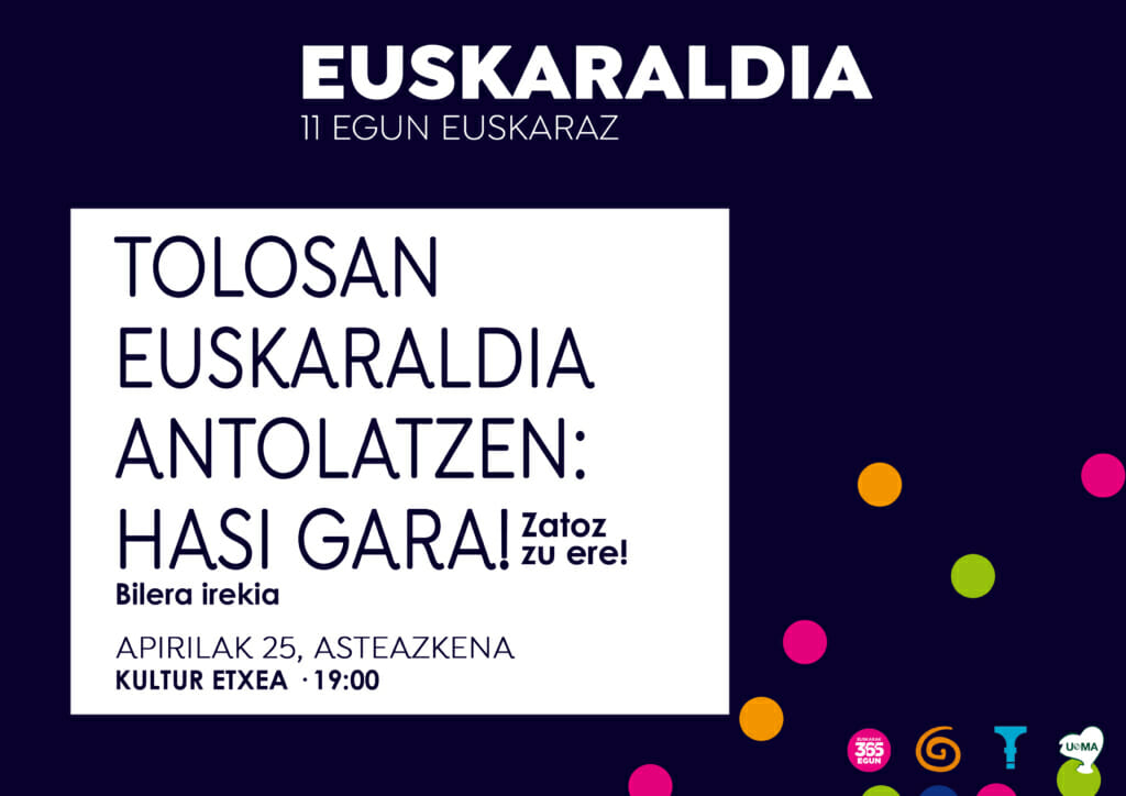 Tolosan Euskaraldia antolatzen: Hasi gara! 33