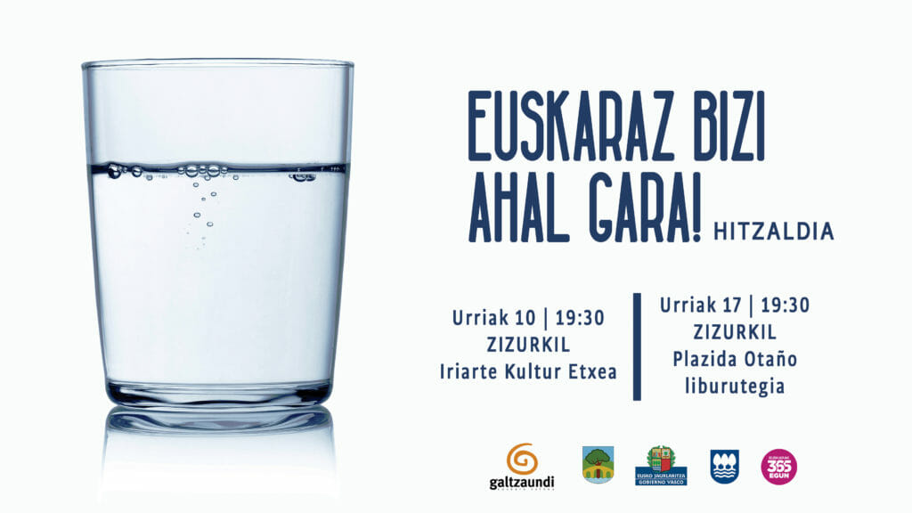 Villabona, Zizurkil, Leaburu eta Anoetan izango da 'Euskaraz bizi ahal gara!' zikloa 21