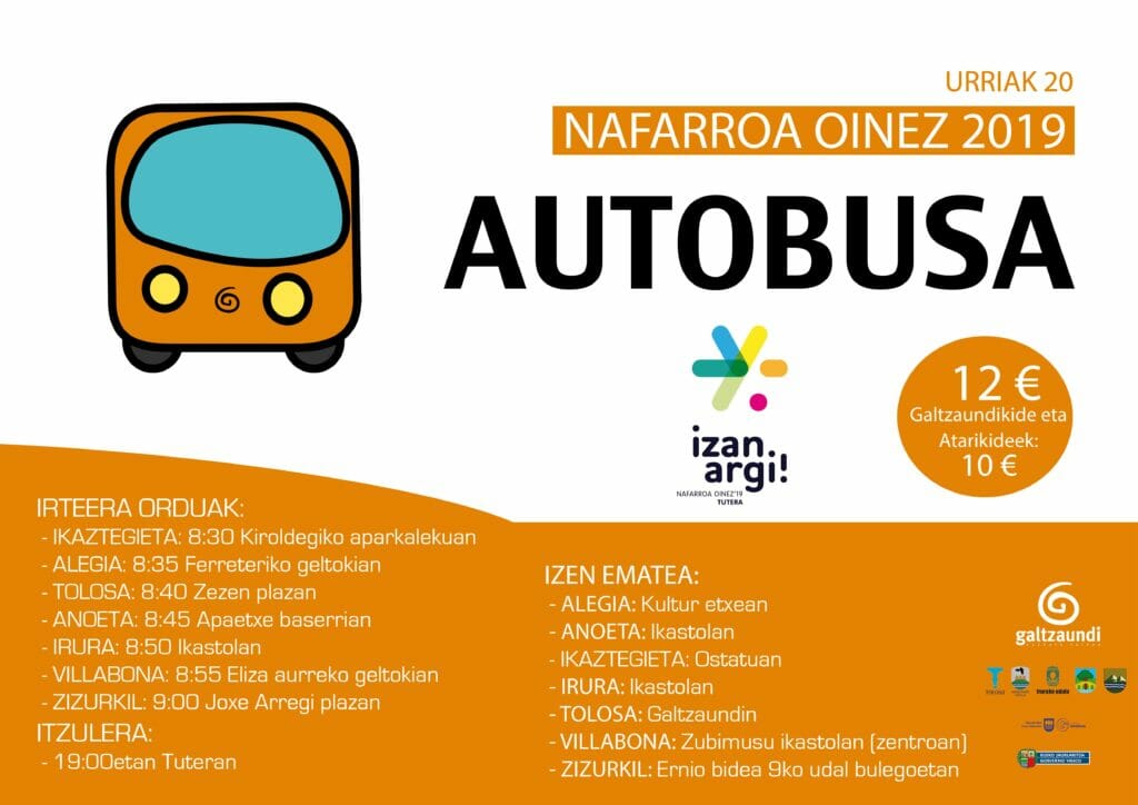 Tuterako Nafarroa Oinezera autobusez joateko aukera 5