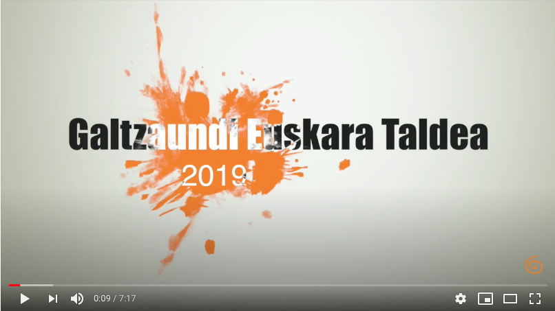 2019an egindakoen laburpen bideoa ikusgai 17