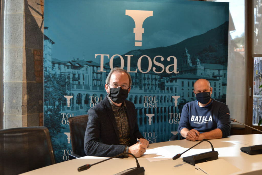 Tolosako Udalarekin hitzarmena berritu du Galtzaundik 107