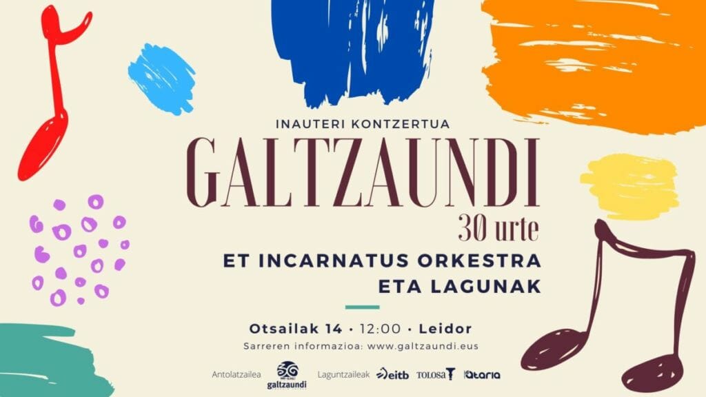 'Galtzaundi 30 urte': Inauterietako doinuekin kontzertu berezia emango du Et Incarnatus orkestrak 7