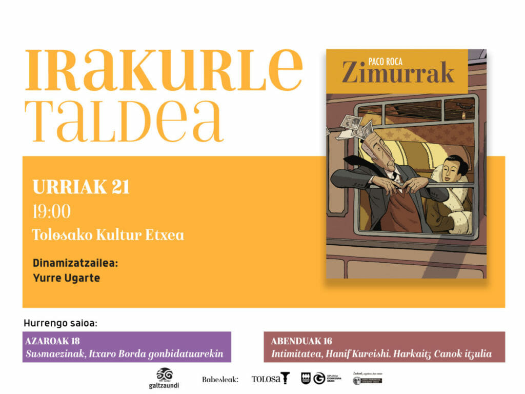 Paco Rocaren "Zimurrak" komikia irakurle taldean 15