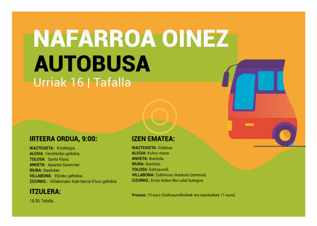 Nafarroa Oinezera autobusez 1