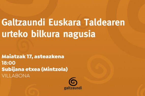 Urteko bilkura nagusia, maiatzaren 17an, Villabonan 11