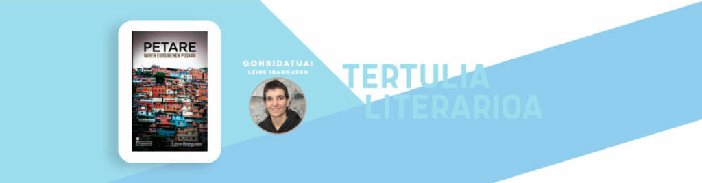 Leire Ibarguren etorriko da Tertulia Literariora ekainean 1