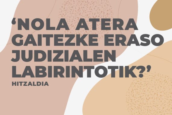 Eraso judizialen gaia lantzeko, Iñigo Urrutiaren hitzaldia Tolosan 9