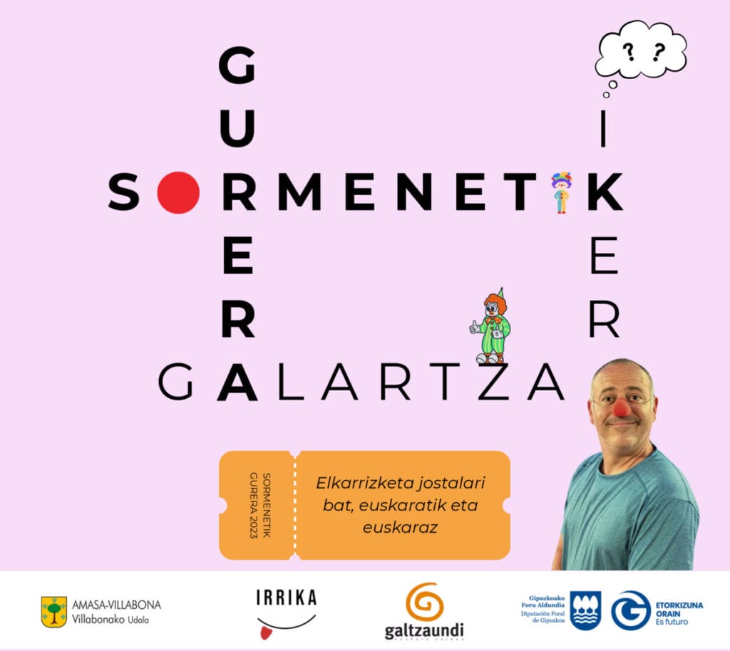 Sormenetik GurEra egitasmoaren hirugarren edizioa, Iker Galartzarekin 5