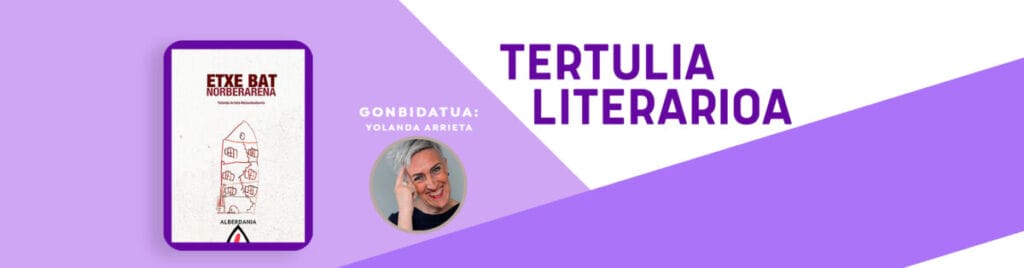 Apirileko Tertulia Literarioan, Yolanda Arrieta 1