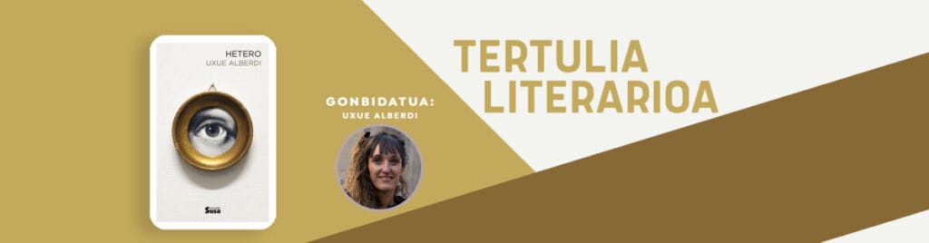 Uxue Alberdi, ikasturteko azken Tertulia Literarioan 1