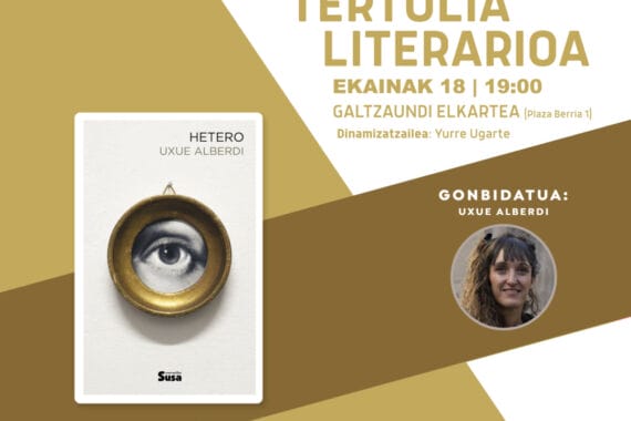 Uxue Alberdi egongo da ikasturteko azken Tertulia Literarioan 11