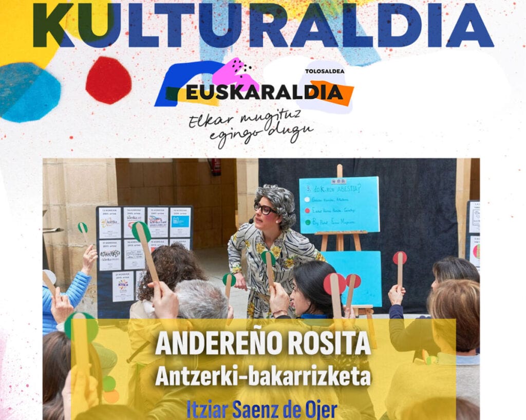 Euskaraldiaren bueltan, Andereño Rositaren antzerki-bakarrizketa Galtzaundin 1