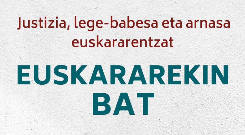 Euskararen aurkako erasoa salatzeko elkarretaratzea, larunbatean 1