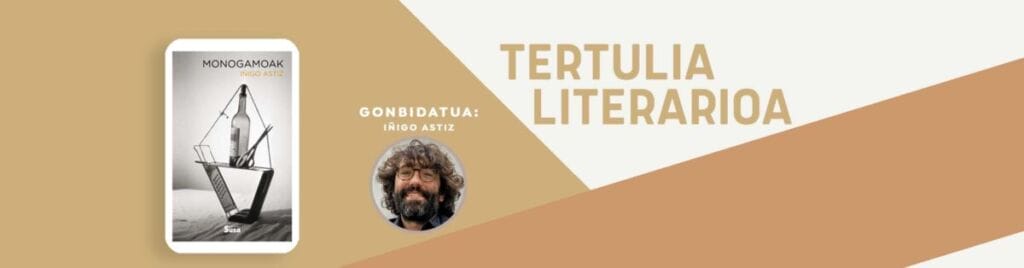 Iñigo Astiz, urriko Tertulia Literarioan 1