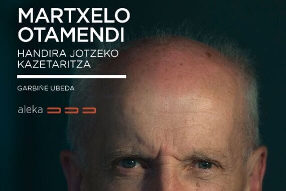 Martxelo Otamendiren ibilbidea jasotzen duen liburuaren aurkezpena, Tolosan 9
