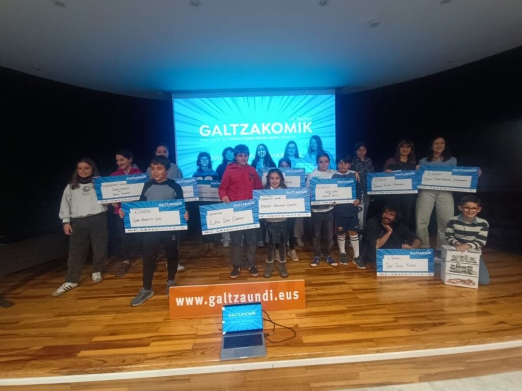 Banatu dira Ibarra-Galtzakomik komiki lehiaketaren sariak 1