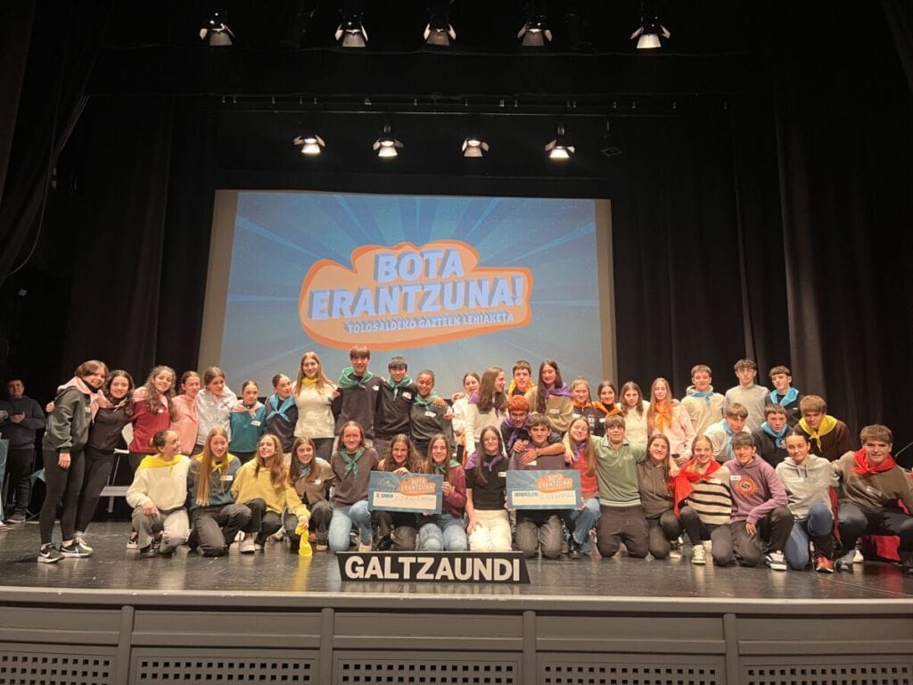 Bota erantzuna! gazteentzako lehiaketak baditu irabazleak 1