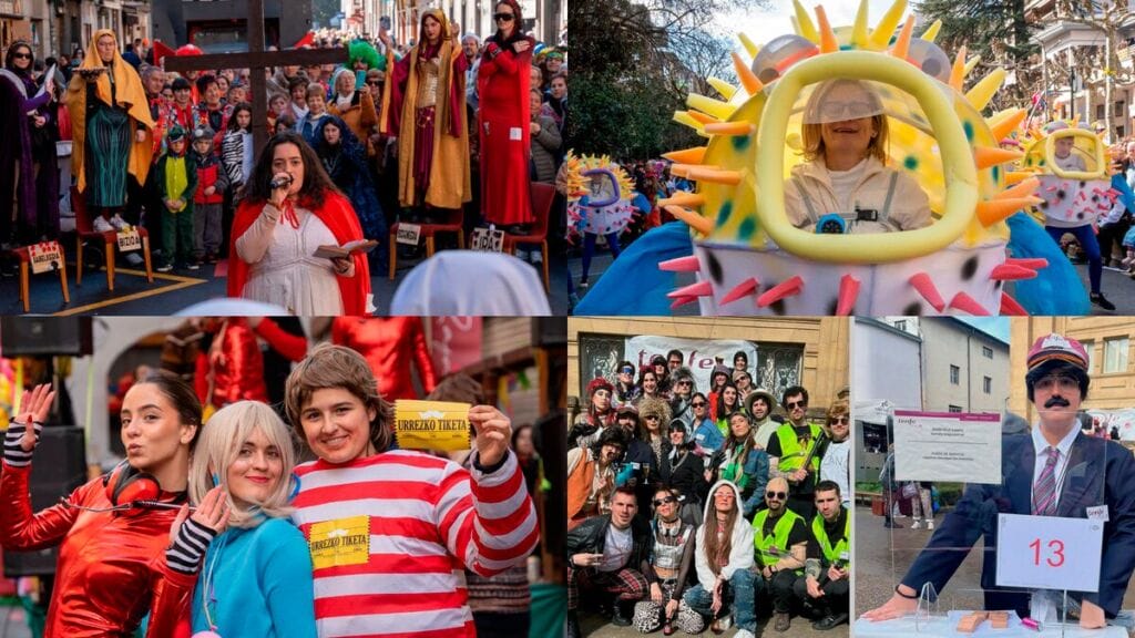 Euskaraz aritzen dira hiru herritarretik bi Tolosako Inauterietan 1