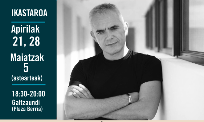 ‘Euskaraz ganoraz’: eguneroko euskarari astindu bat emateko saioak emango ditu Xabier Euzkitzek Galtzaundin 1