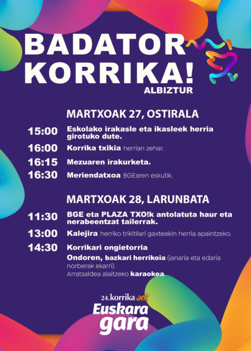 24KORRIKA Albiztur