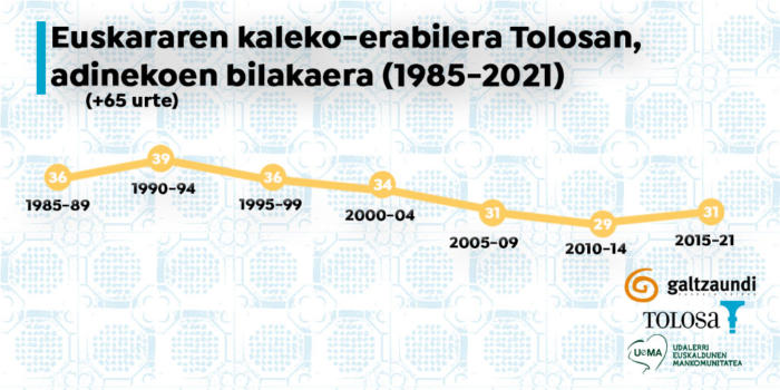 Kale erabilera: Tolosa 2021